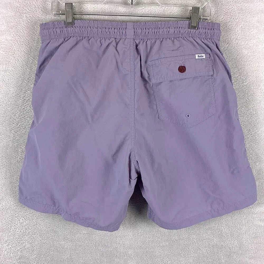 Katin Swim Trunks Mens L Purple Nylon Preppy Beach Summer Surf Classic Huckberry